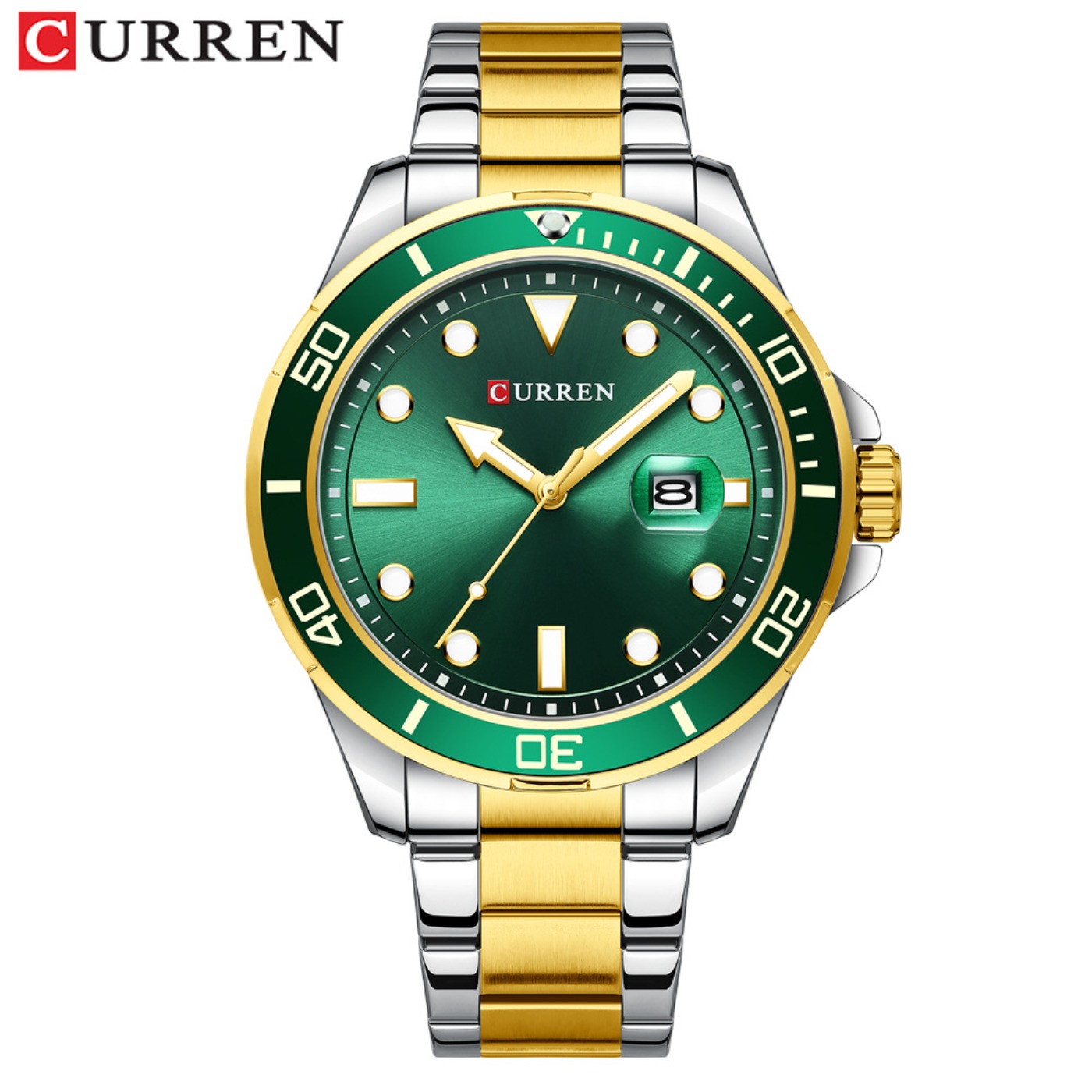 Luxury Watch Brand - ساعات CURREN الجديدة من سلسلة Green