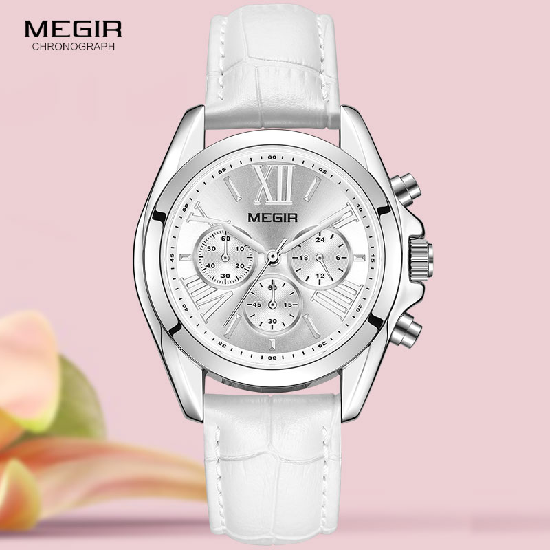 Luxury Watch Index - Mejer2019-ساعة جلد فاخرة للنساء ، كرونوغراف