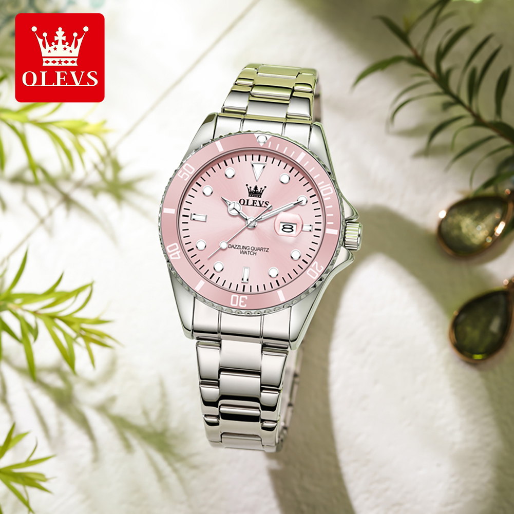 Luxury Watch Index - ساعات OLEVS الفاخرة للنساء كوارتز بحزام