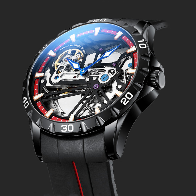 Luxury Watch Hublot - ساعة ميكانيكية مقاومة للماء من AILANG