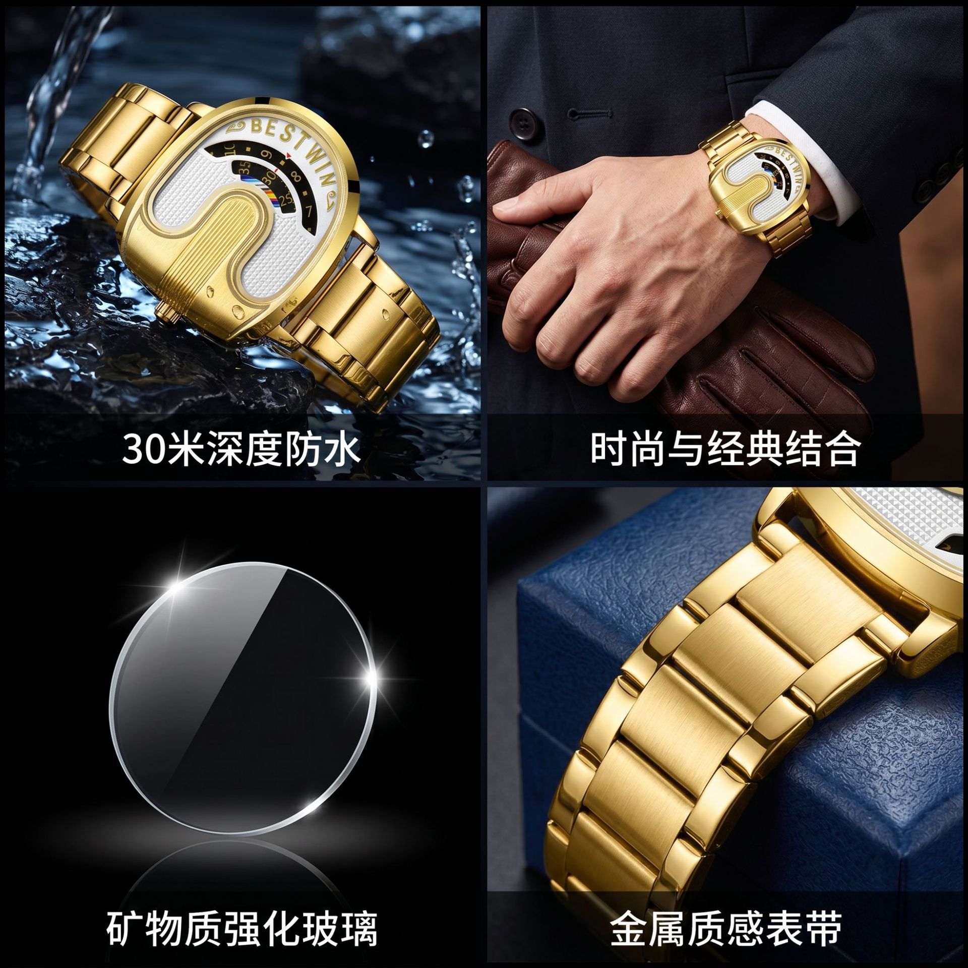 ساعات رجالية فاخرة من العلامة  - مراجعة Luxury Watch Brand وسعره