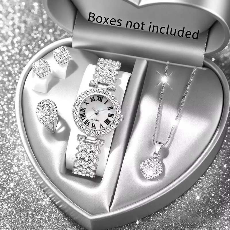 5 قطع من مجموعة ساعات نسائية ف - مراجعة Luxury Watch Organizer وسعره