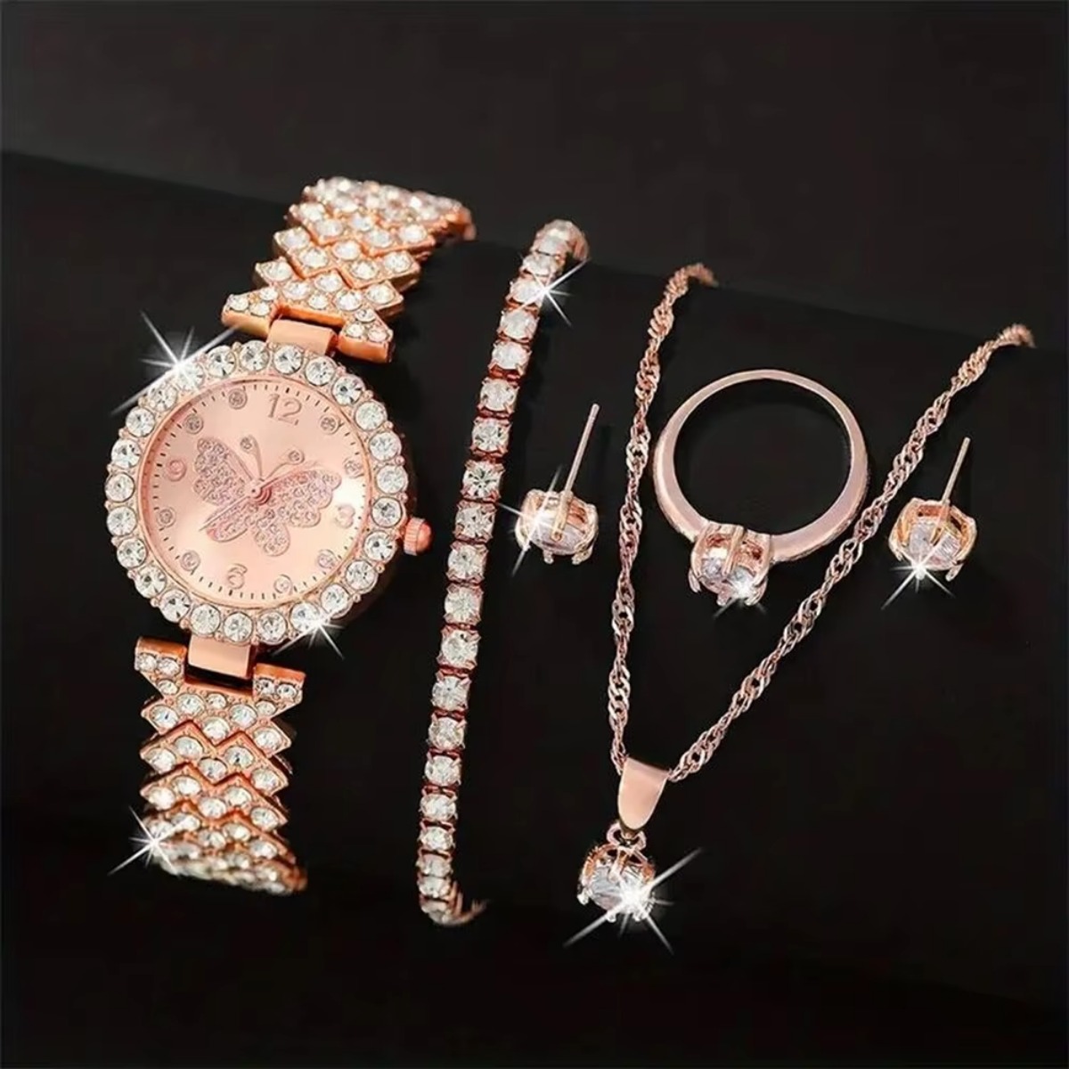 6 قطع/مجموعة ساعة يد نسائية فا - مراجعة Luxury Watch Organizer وسعره