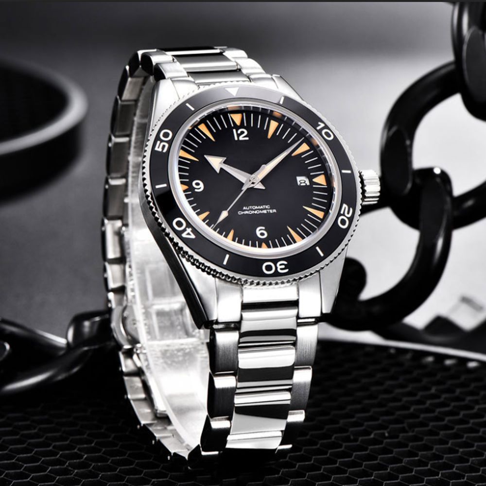 شعار مخصص NH35 ساعة يد تعمل با - مراجعة Luxury Watch Collection وسعره