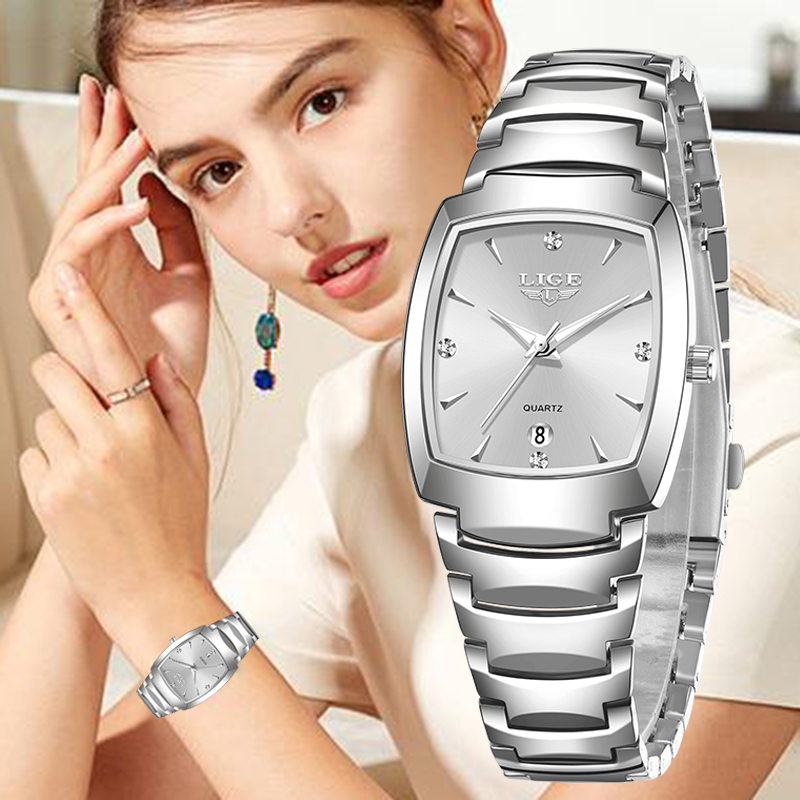 ساعة يد نسائية جديدة من LIGE ل - مراجعة Luxury Watch For Women وسعره