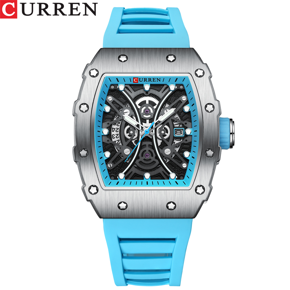 CURREN الرجال ثلاثية الأبعاد م - مراجعة Luxury Watch Hublot وسعره