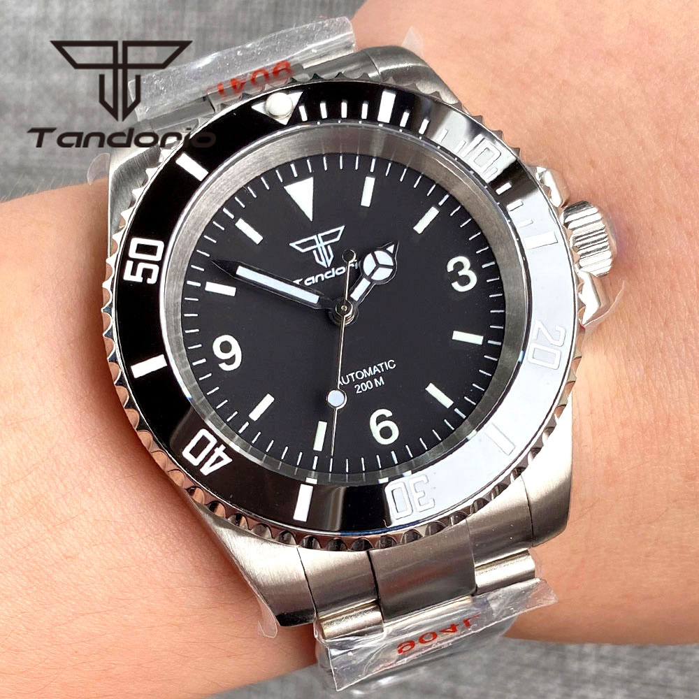 Tandorio الياقوت الميكانيكية N - مراجعة Diver Watch 300M وسعره
