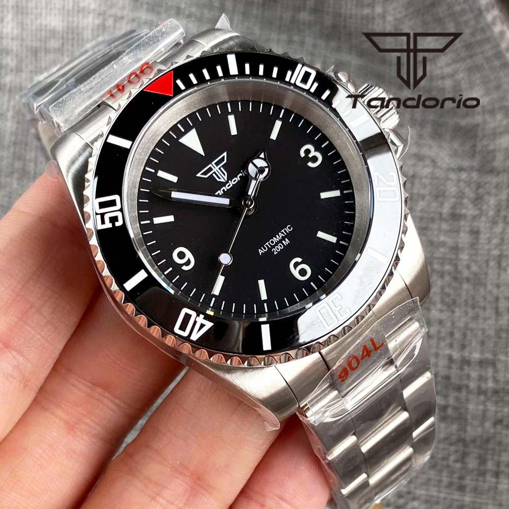 Tandorio الياقوت الميكانيكية N - مراجعة Diver Watch 300M وسعره