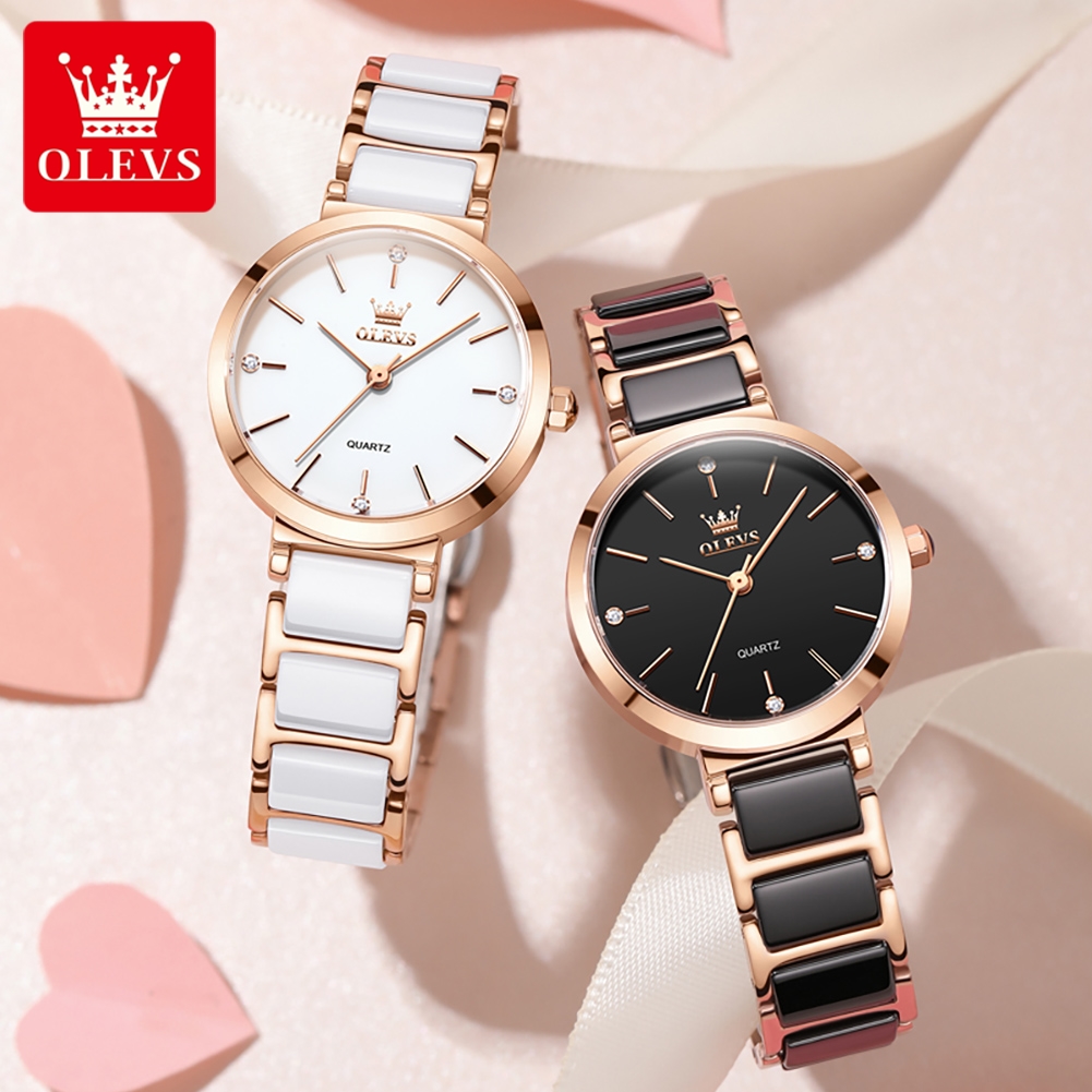 OLEVS ساعة نسائية 5877 ساعة كو - مراجعة Luxury Watch For Women وسعره