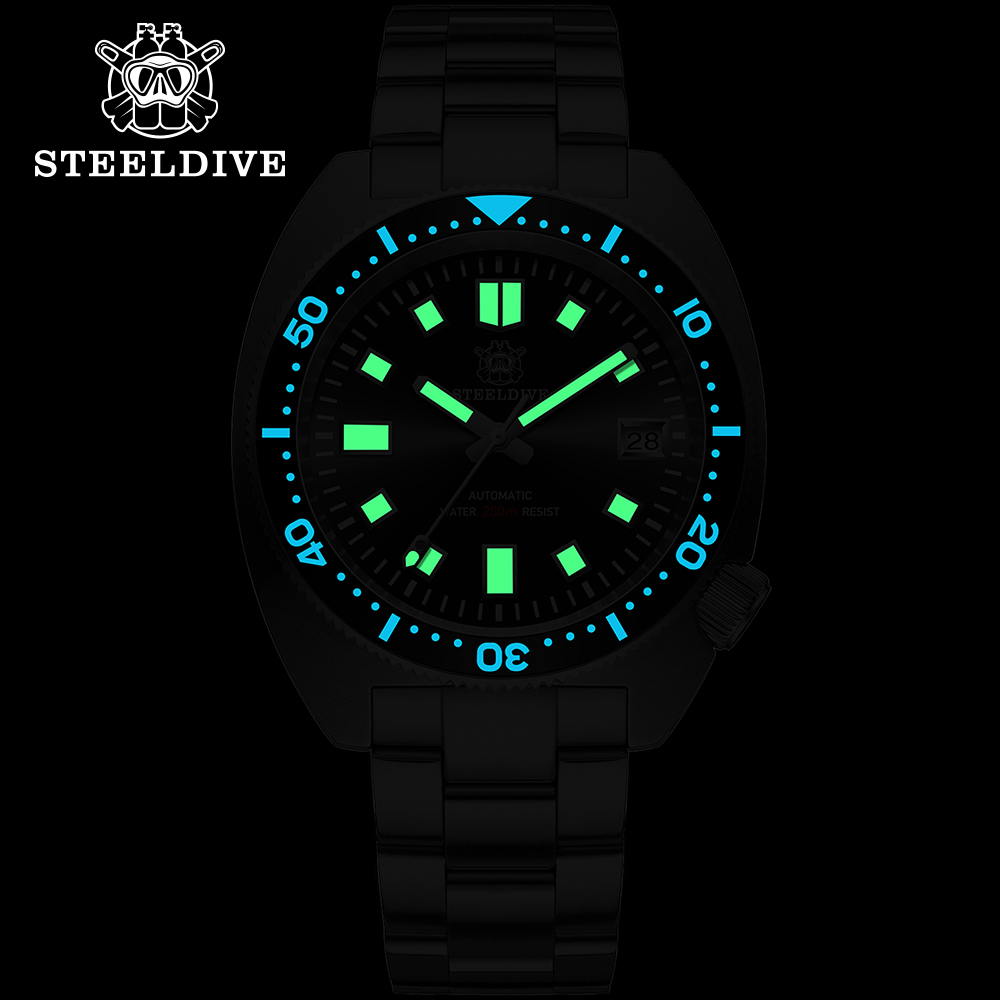 ساعة يد ميكانيكية للغوص من STE - مراجعة Diver Watch 300M وسعره