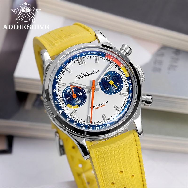 ساعات يد كوارتز عصرية للرجال م - مراجعة Luxury Watch With Rubber Strap وسعره