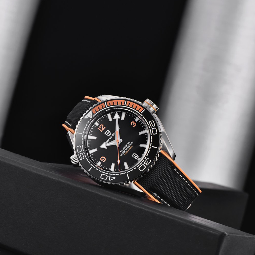 ساعة غوص من PAGANI DESIGN مقاو - مراجعة Luxury Watch With Rubber Strap وسعره