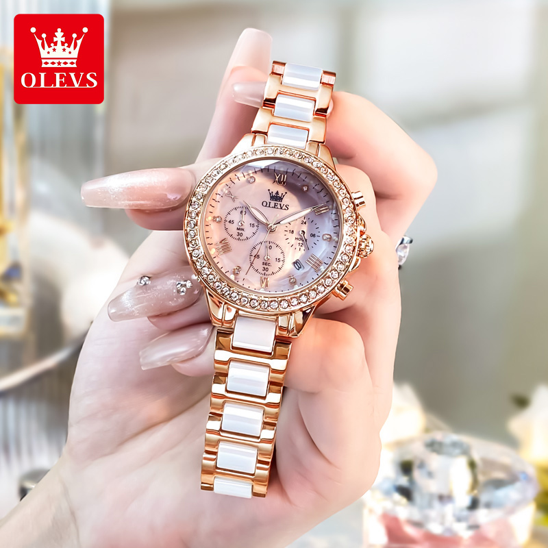 OLEVS 9999 ساعة نسائية ماركة أ - مراجعة Luxury Watch Index وسعره
