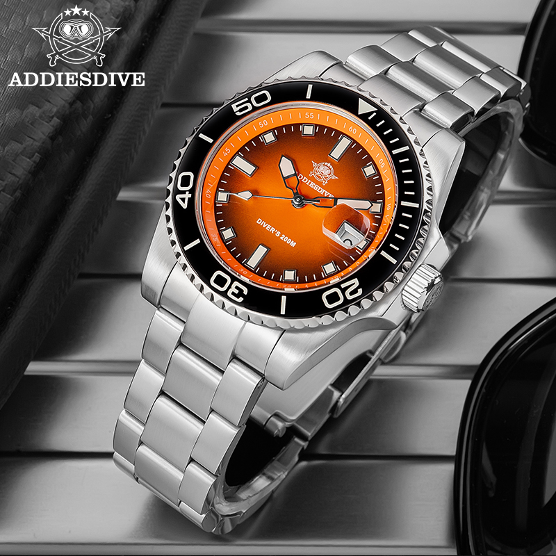 ساعة رجالية من ADDIESDIVE كوار - مراجعة Diver Watch 300M وسعره