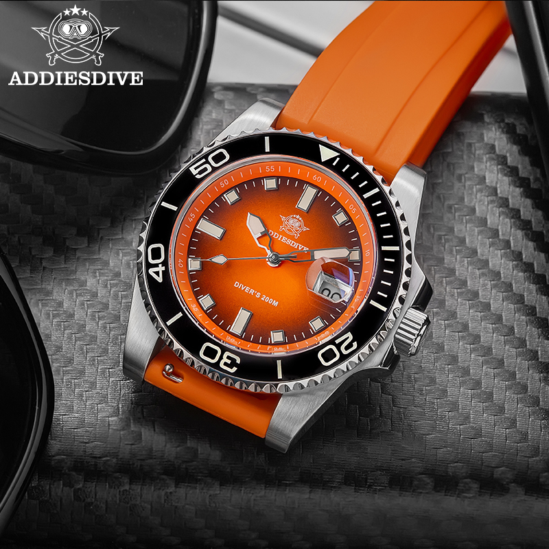 ساعة رجالية من ADDIESDIVE كوار - مراجعة Diver Watch 300M وسعره