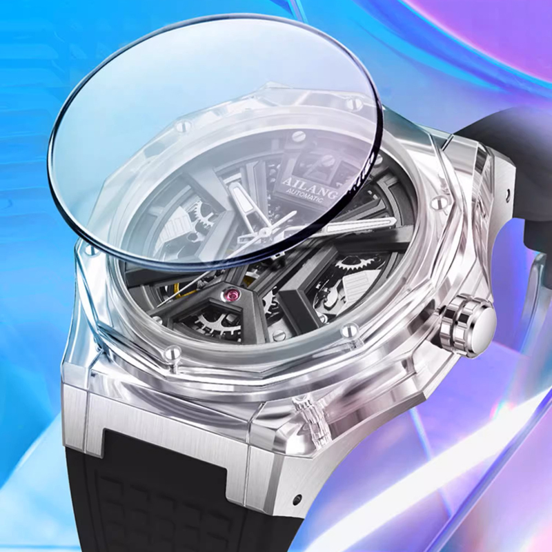 AILANG العلامة التجارية الرياض - مراجعة Luxury Watch With Rubber Strap وسعره