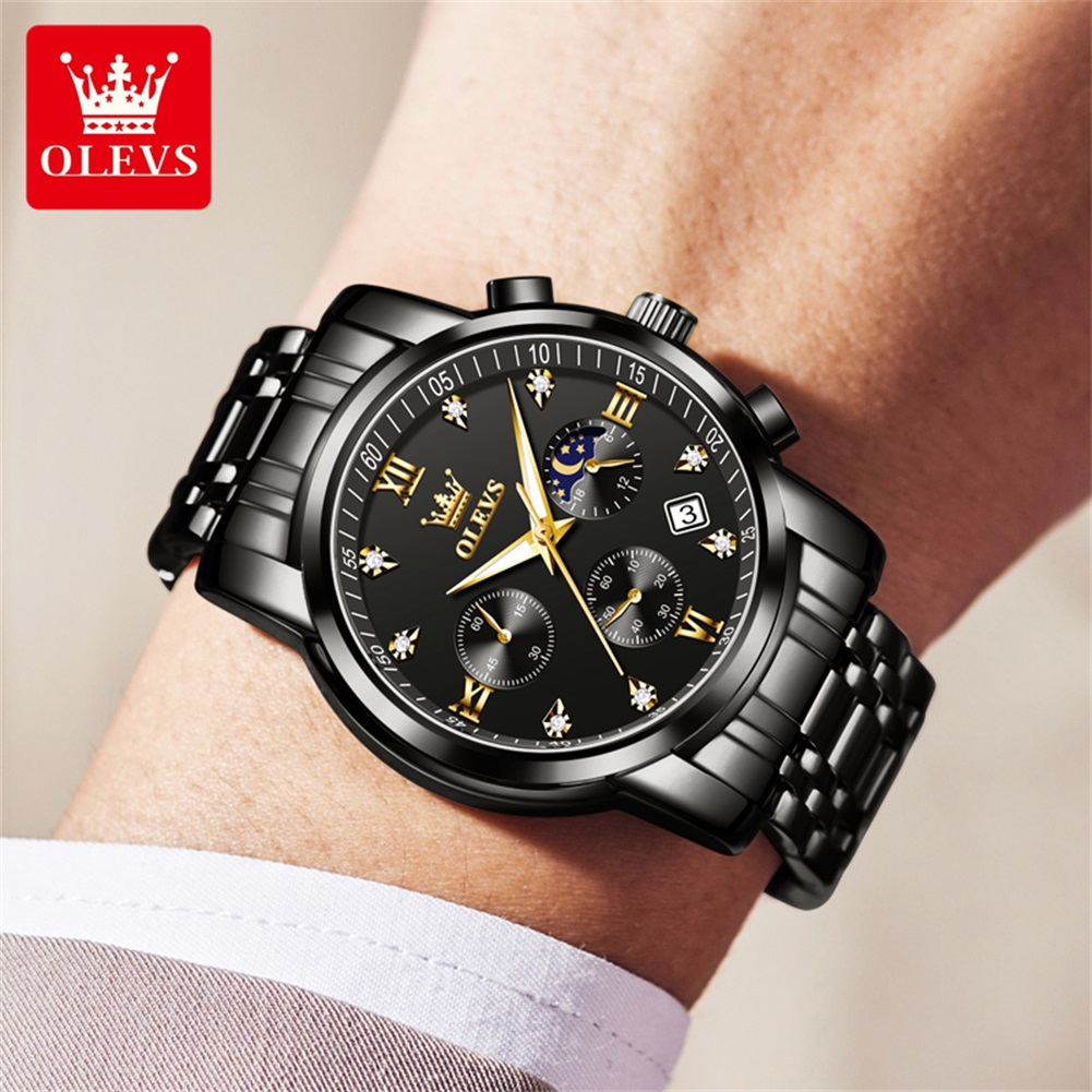 ساعات OLEVS الشهيرة للرجال من  - مراجعة Luxury Watch Collection وسعره