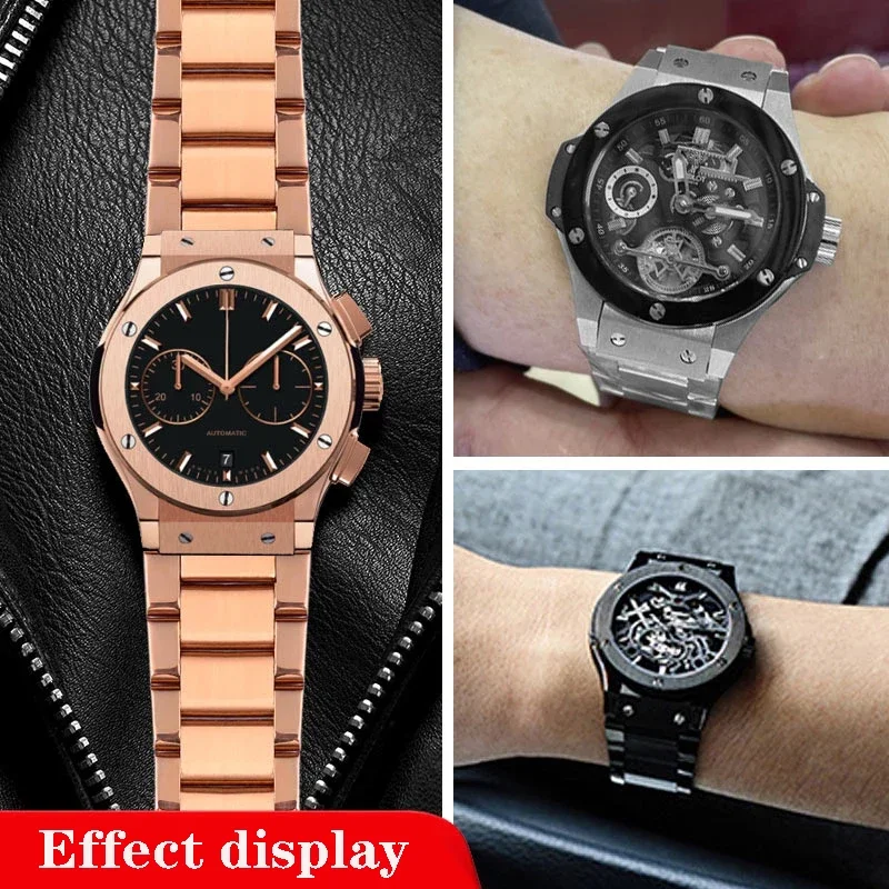 حزام ساعة من الفولاذ المقاوم ل - مراجعة Luxury Watch Hublot وسعره