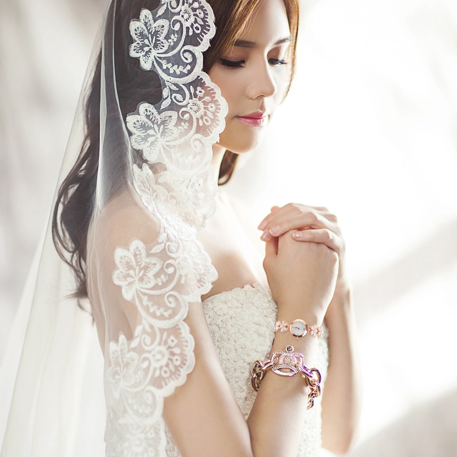 ساعة يد أنيقة من الكوارتز الكر - مراجعة Luxury Watch For Women وسعره