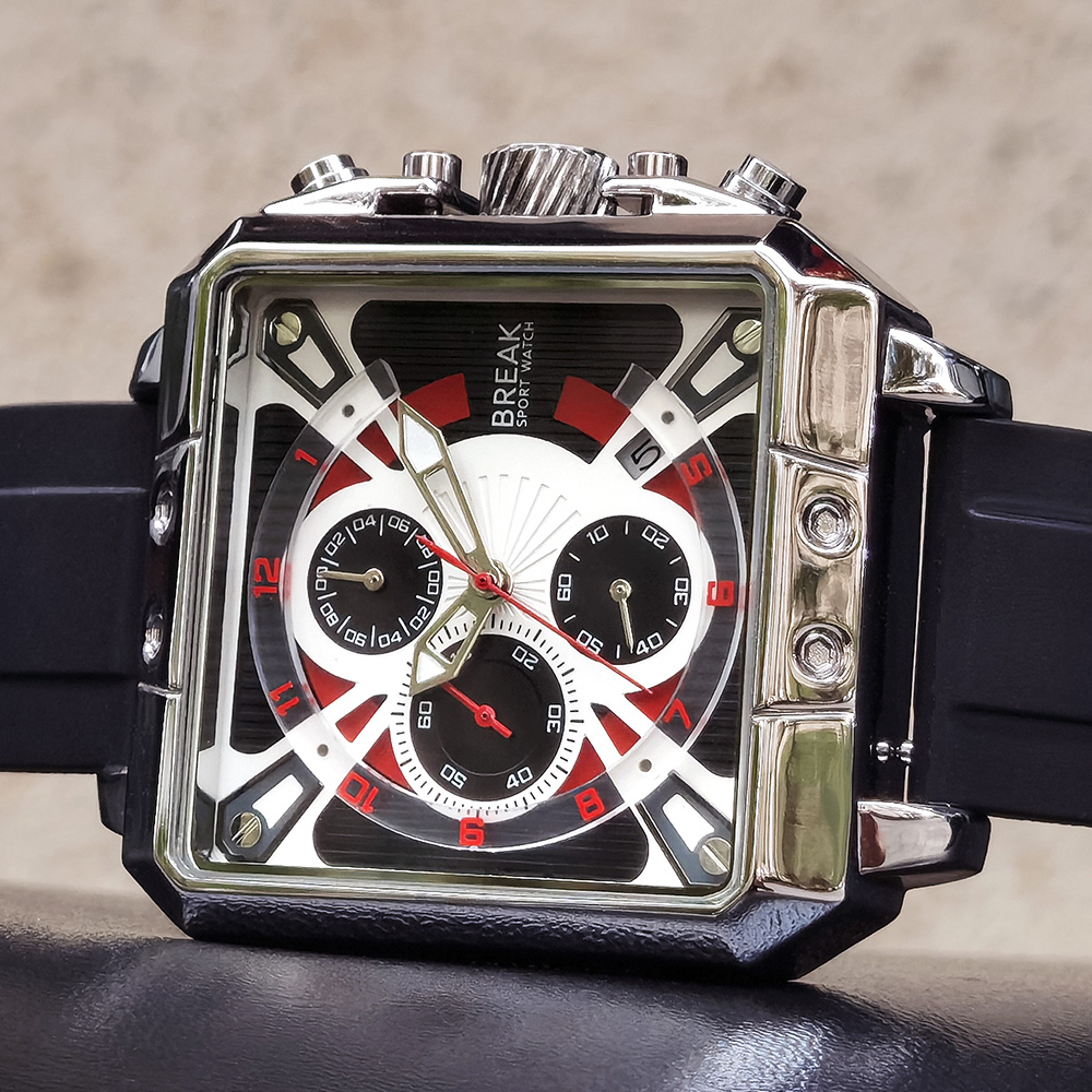 جديد فاخر العلامة التجارية الأ - مراجعة Luxury Watch With Rubber Strap وسعره