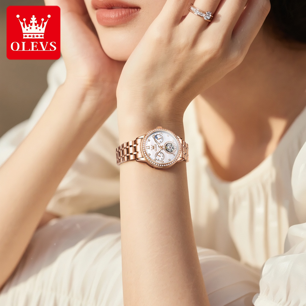 ساعات OLEVS النسائية من أفضل ا - مراجعة Luxury Watch Brand وسعره