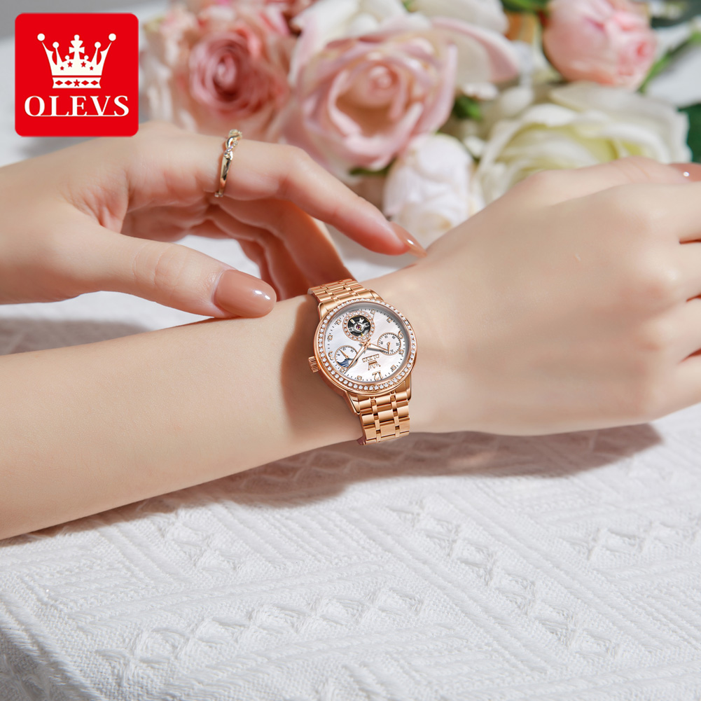ساعات OLEVS النسائية من أفضل ا - مراجعة Luxury Watch Brand وسعره