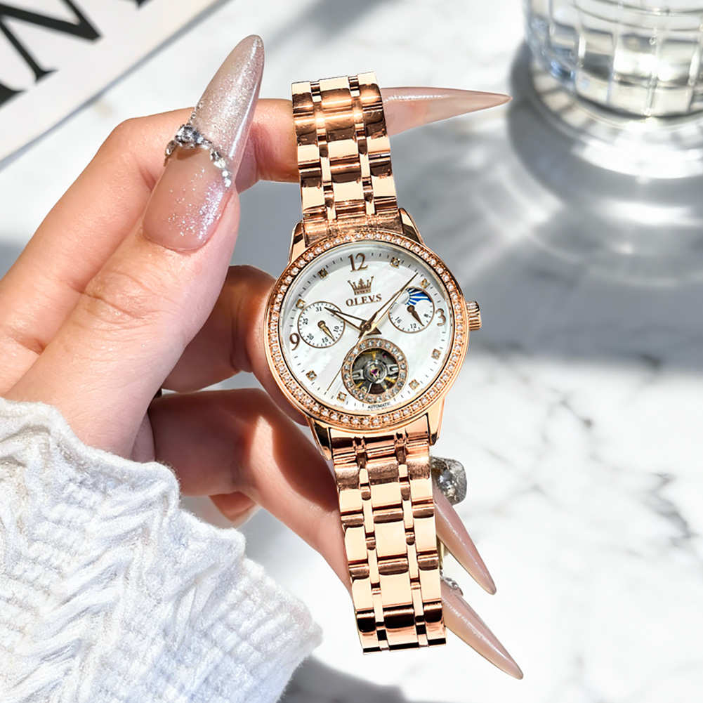ساعات OLEVS النسائية من أفضل ا - مراجعة Luxury Watch Brand وسعره