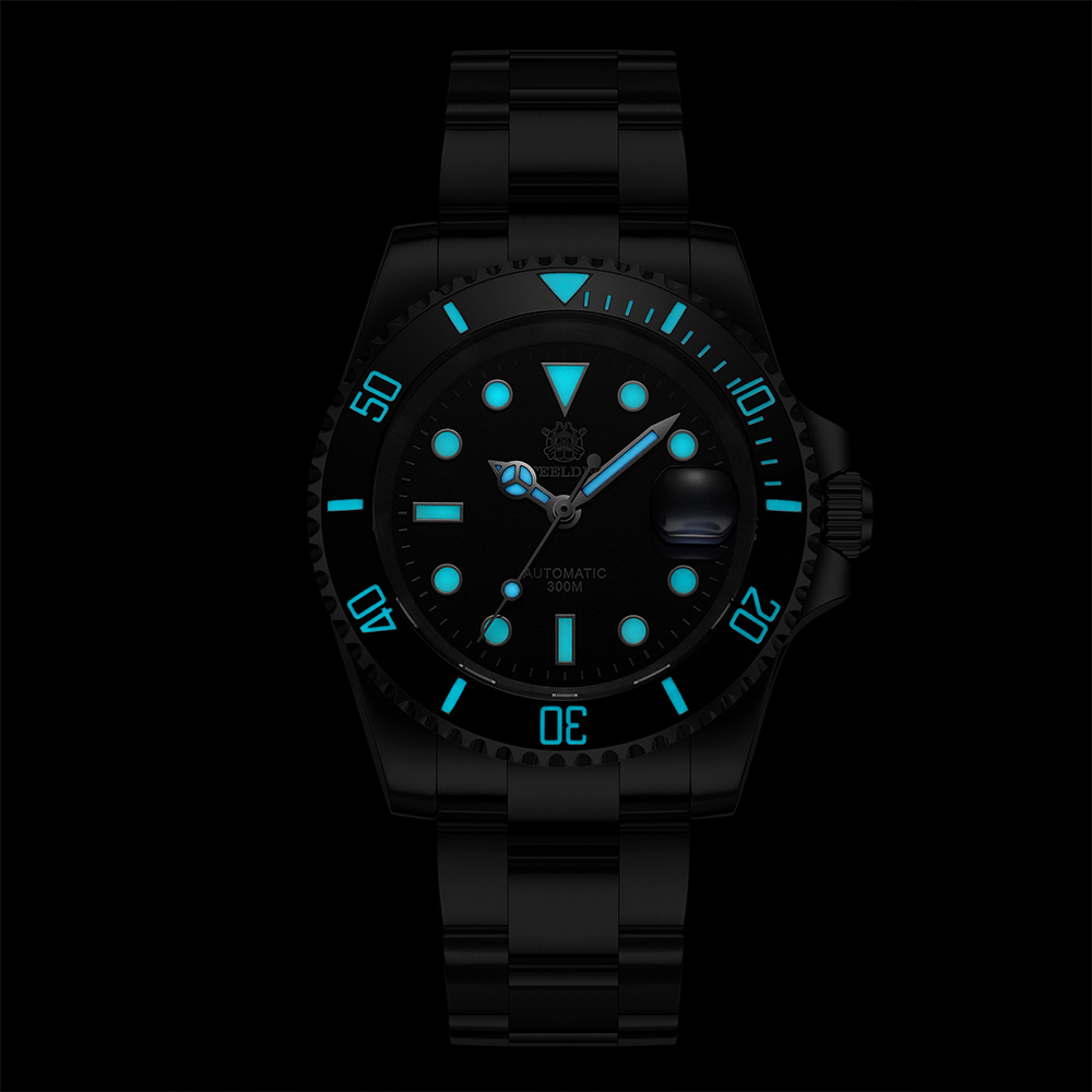 SD1953 سوار جديد مع المشبك الم - مراجعة Diver Watch 300M وسعره