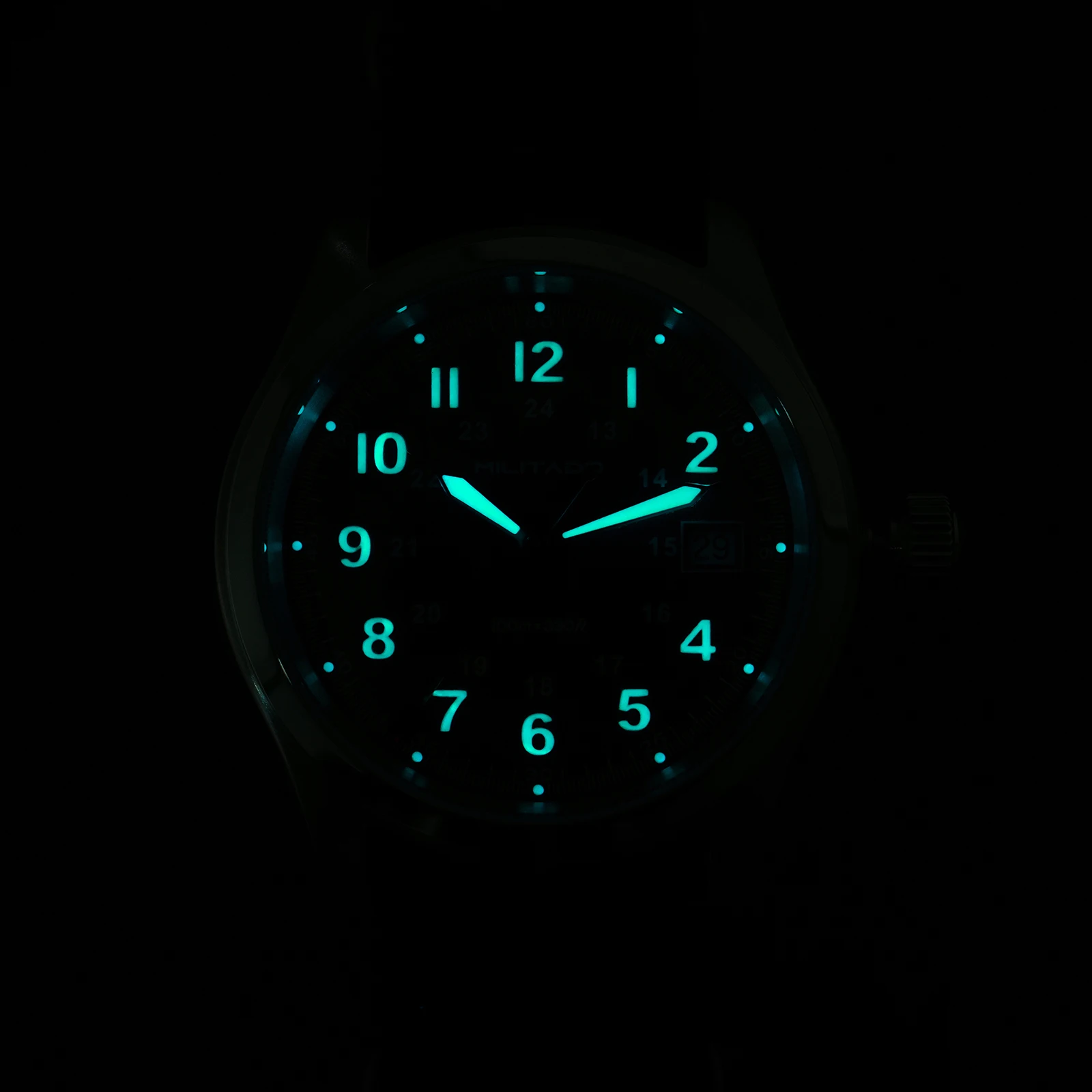 Militado ML08 خمر ساعة كوارتز  - مراجعة Diver Watch 300M وسعره