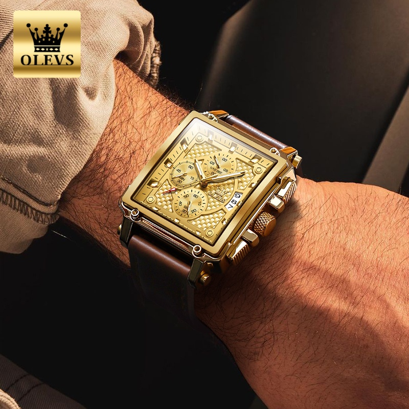 ساعات رجالية من ماركة OLEVS مق - مراجعة Luxury Watch Brand وسعره